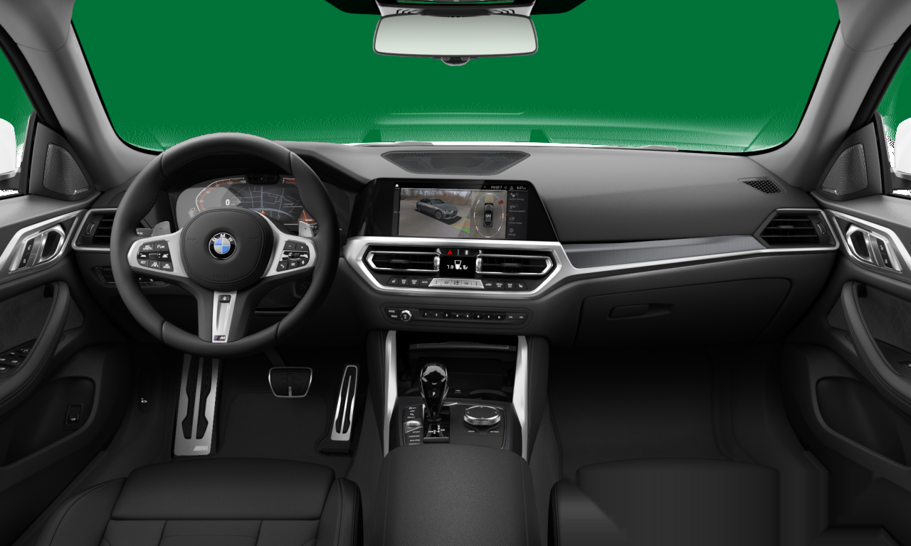 Interior of 2021 BMW 430i (G26), VIN WBA63AV04NFM21608