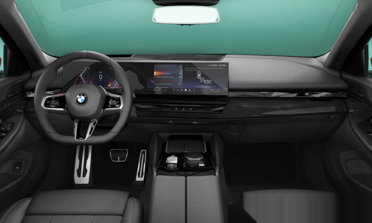 Interior of BMW 540i xDrive (G60), VIN WBA63FJ00RCR52928