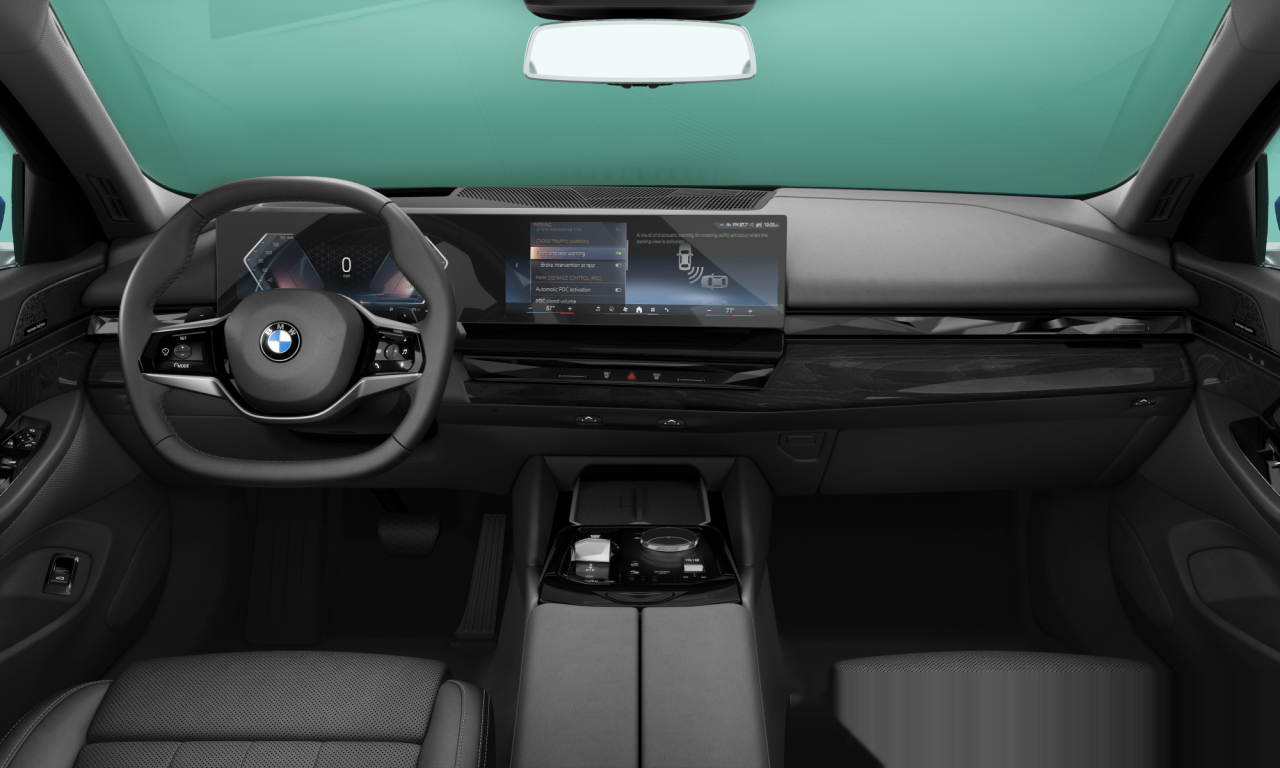 Interior of BMW 540i xDrive (G60), VIN WBA63FJ05TCV19662