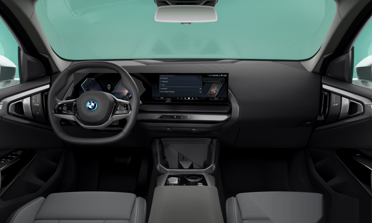 Interior of 2026 BMW X3 30e xDrive (G45), VIN WBA65GP050N408732