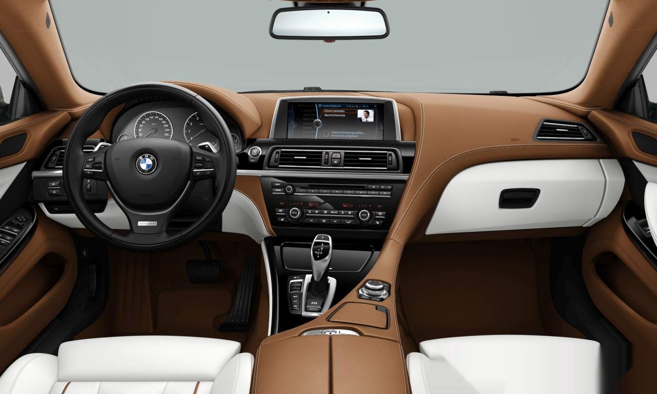 Interior of BMW 650i xDrive (Coupe (4 Doors)), VIN WBA6B41090DG67457