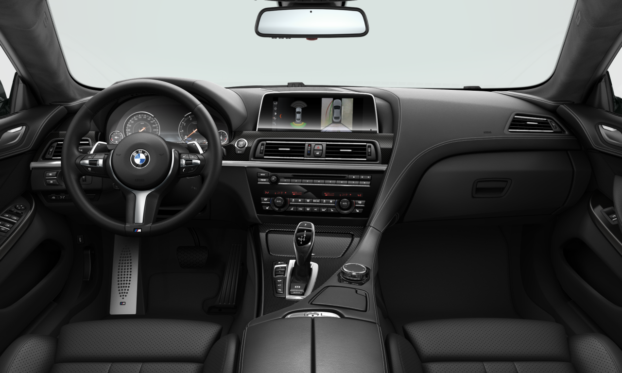 Interior of BMW 640i xDrive (F06 (MUE)), VIN WBA6D2C55JGT73431