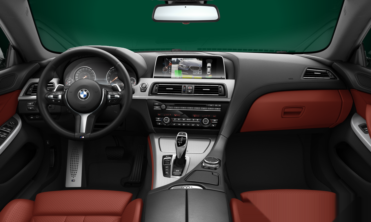 Interior of 2015 BMW 650i xDrive (F06 (MUE)), VIN WBA6D61060D989542