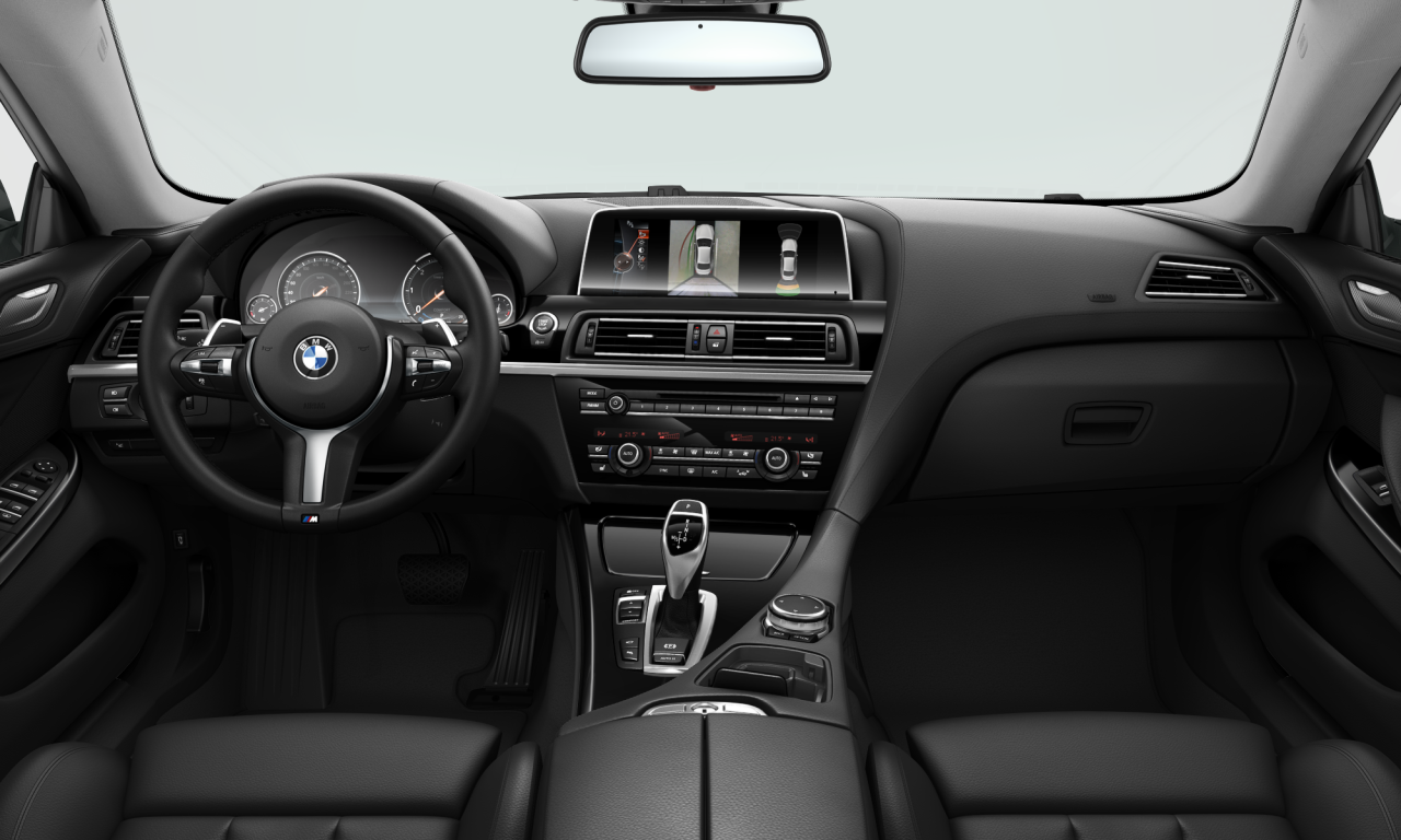 Interior of 2015 BMW 640d (F06 (MUE)), VIN WBA6E21040D928440