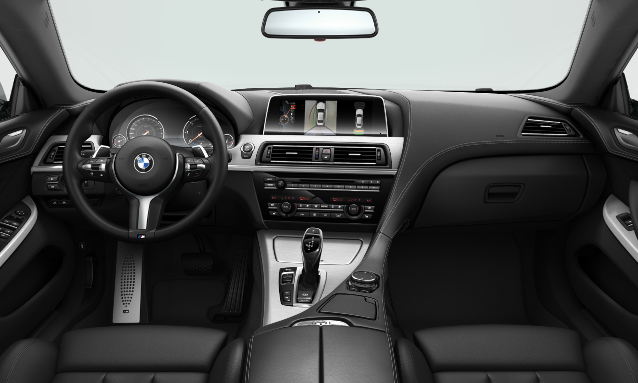 Interior of BMW 640d (F06 (MUE)), VIN WBA6E22040GA38147