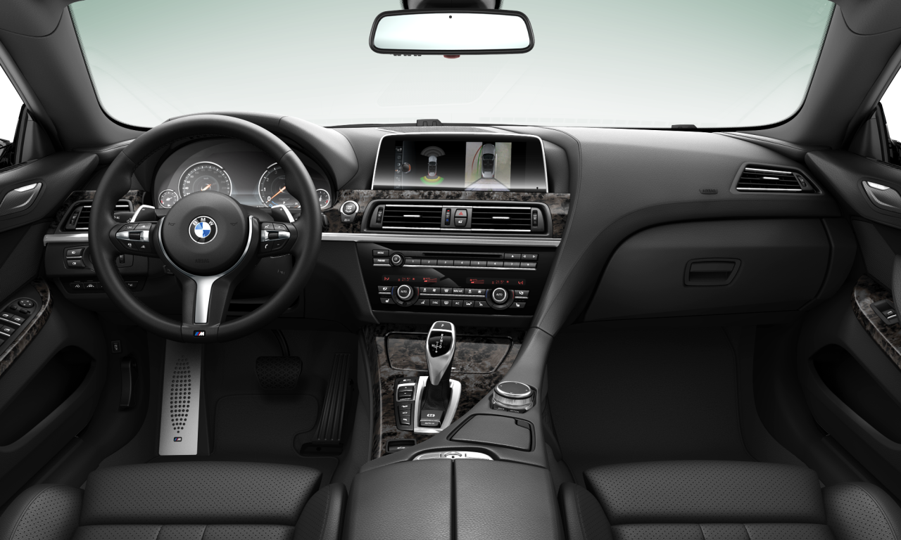 Interior of 2016 BMW 650i xDrive (F12 (MUE)), VIN WBA6F71030D930089