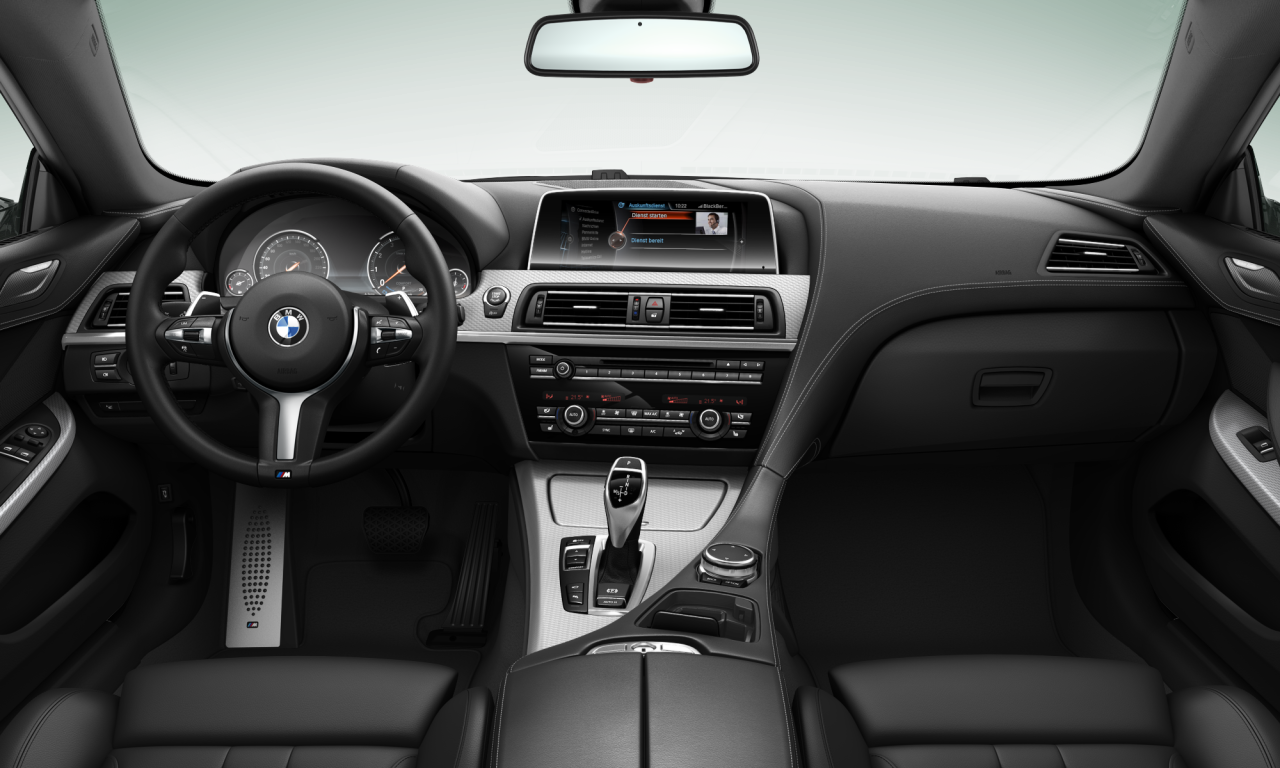Interior of BMW 650i (F13 (MUE)), VIN WBA6H52050GS39321