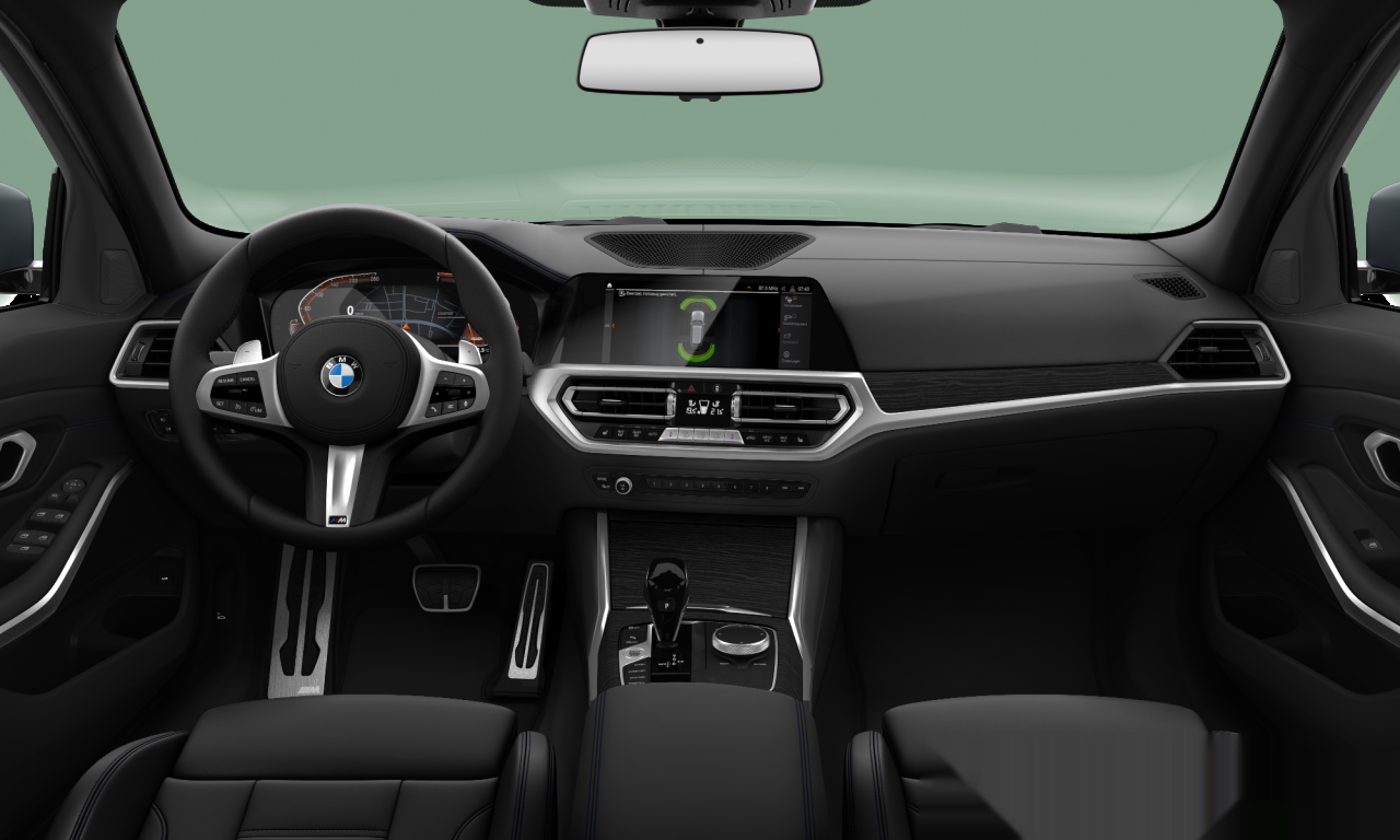 Interior of BMW 320i (G21), VIN WBA6K31000FM64047