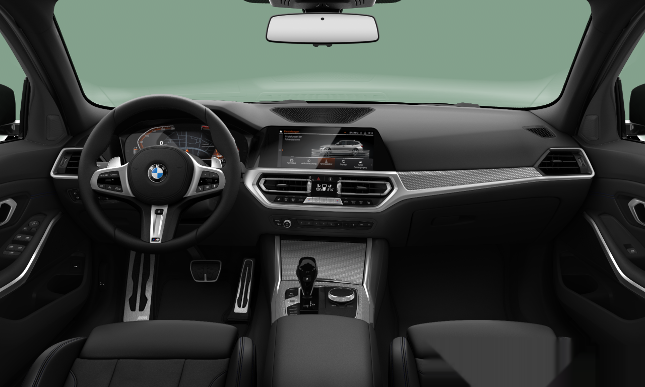 Interior of BMW 320i (G21), VIN WBA6K31030FL51631