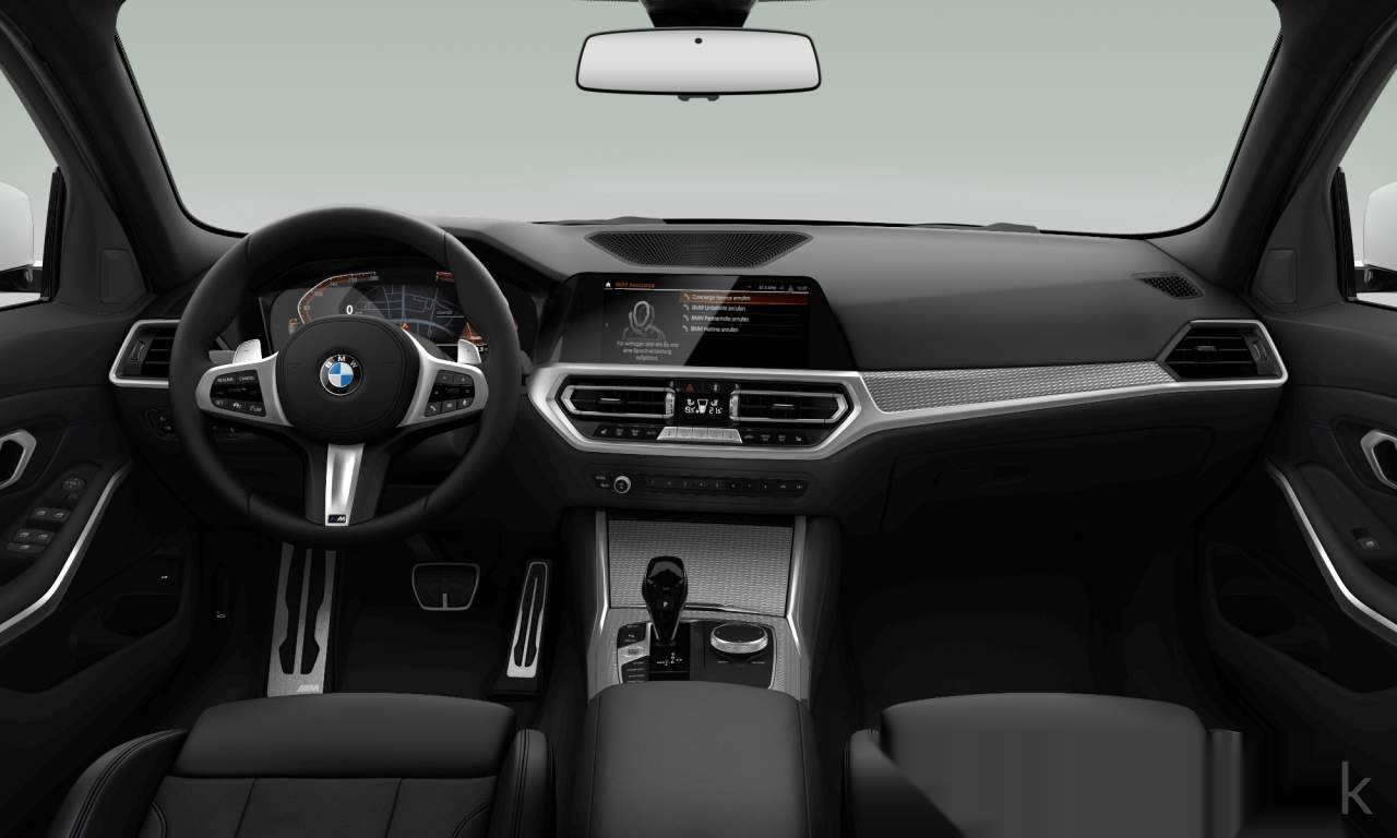 Interior of BMW 320i (Touring (5 Doors)), VIN WBA6K3104MFK38065