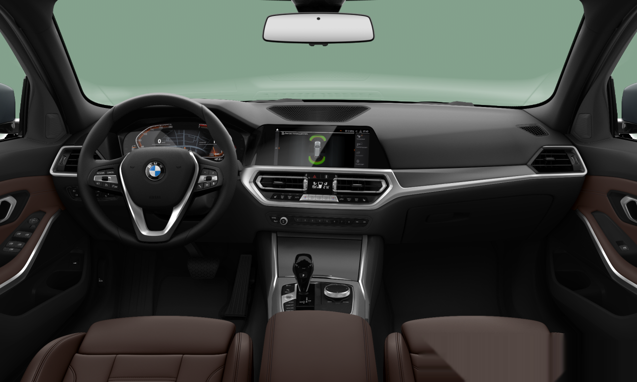 Interior of BMW 320i (G21), VIN WBA6K31060FL79729