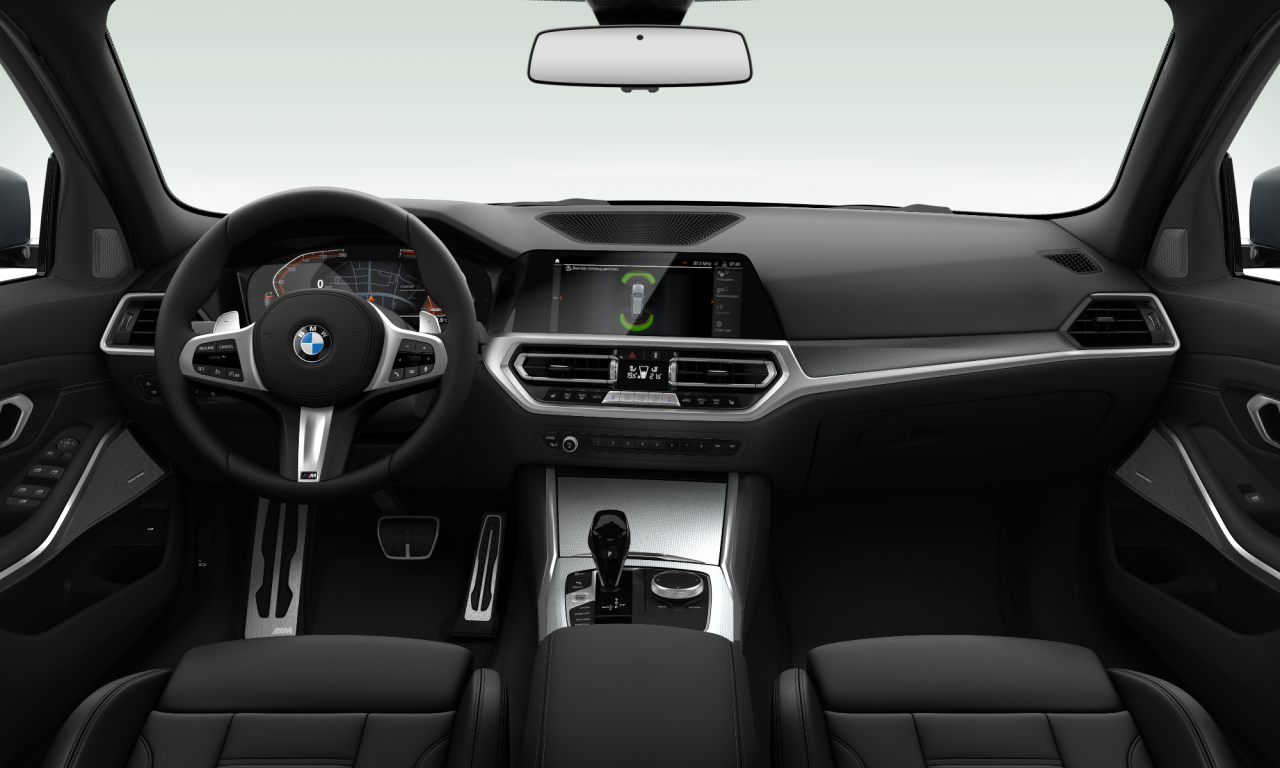 Interior of BMW 330i (G21), VIN WBA6K52010FJ04666