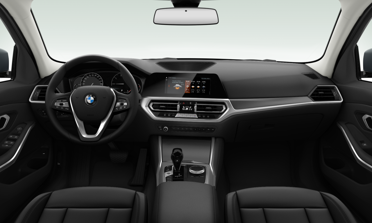 Interior of 2020 BMW 318d (G21), VIN WBA6L31000FJ70872