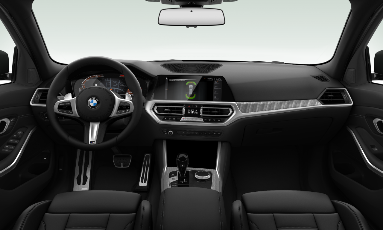 Interior of 2019 BMW 320d (G21), VIN WBA6L51010FJ24110