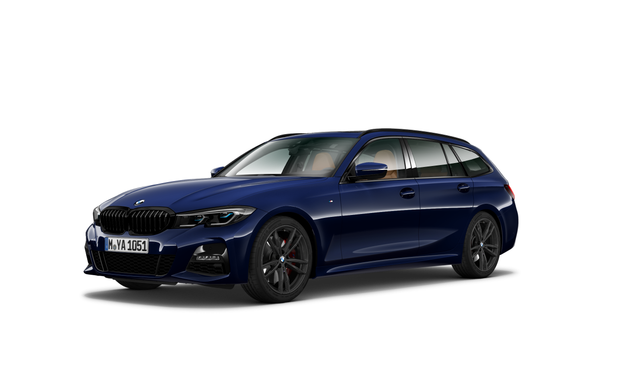 Exterior of 2021 BMW 320d xDrive (G21), VIN WBA6L7101NFL76233