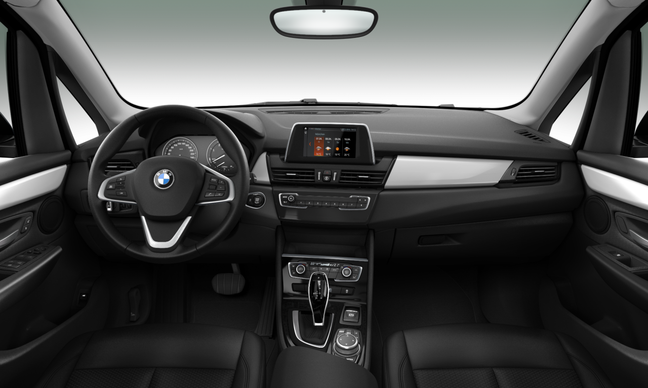Interior of 2018 BMW 216d (F46 (MUE)), VIN WBA6W51060EM15571