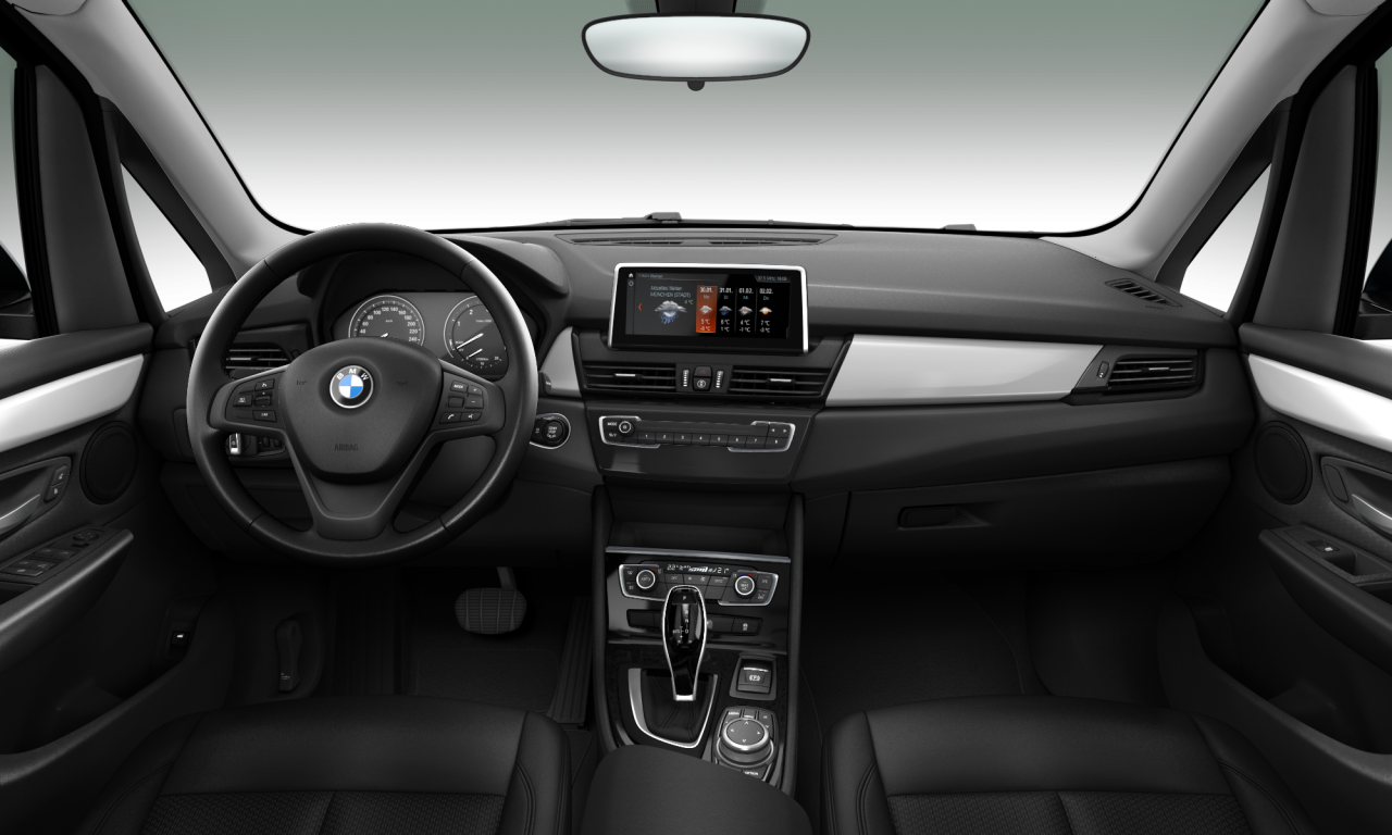 Interior of 2019 BMW 216d (F46 (MUE)), VIN WBA6W510805N95362