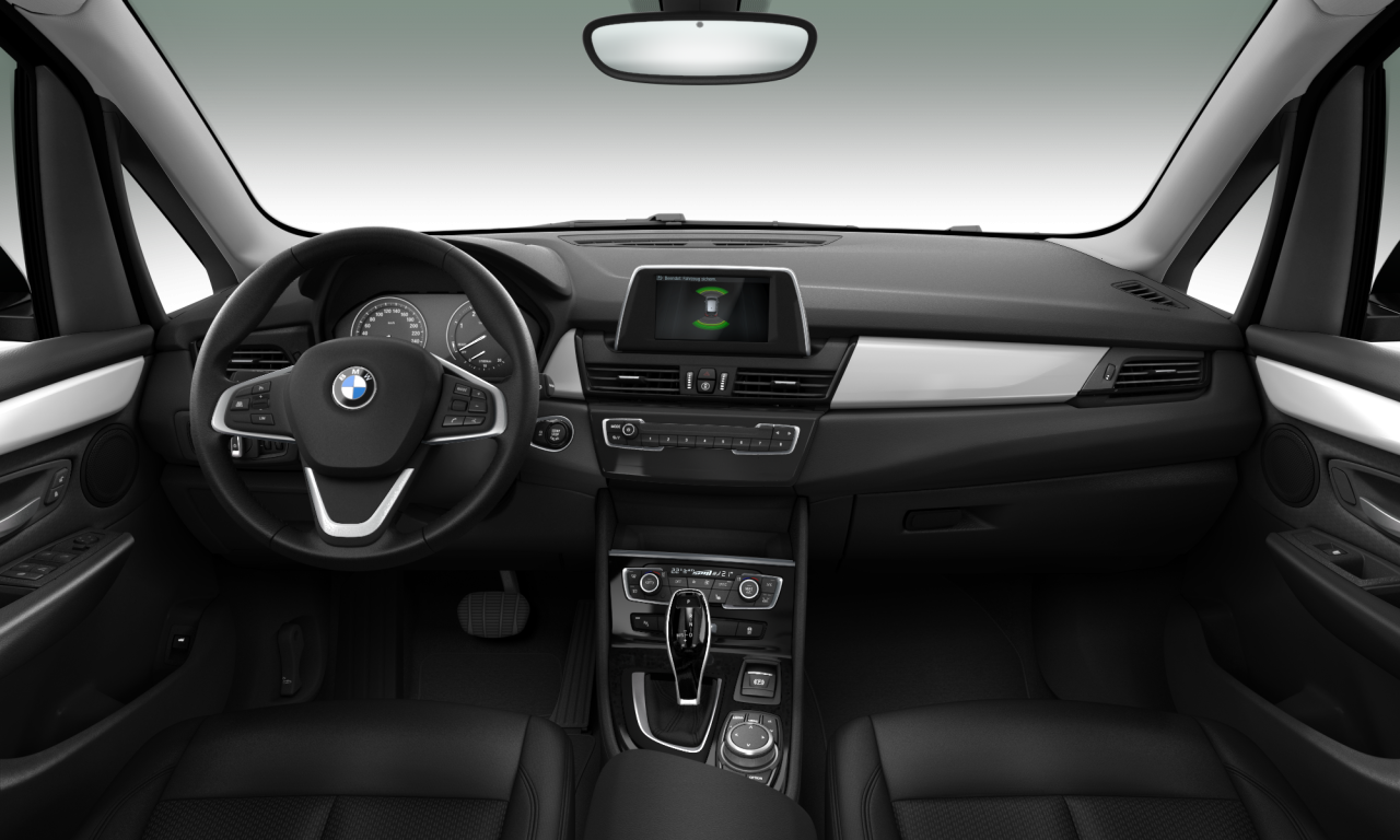 Interior of 2018 BMW 218d (F46 (MUE)), VIN WBA6W91040EK65659