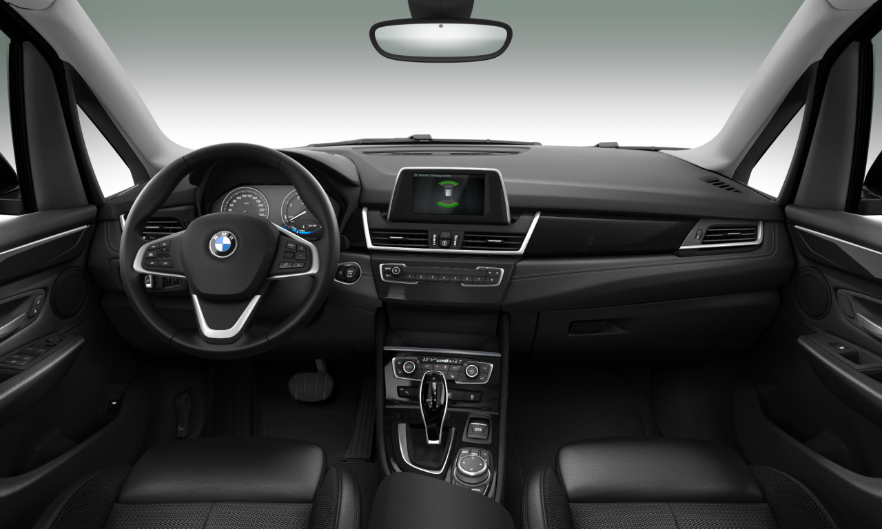Interior of BMW 218d xDrive (F46 (MUE)), VIN WBA6X110X0EN07563
