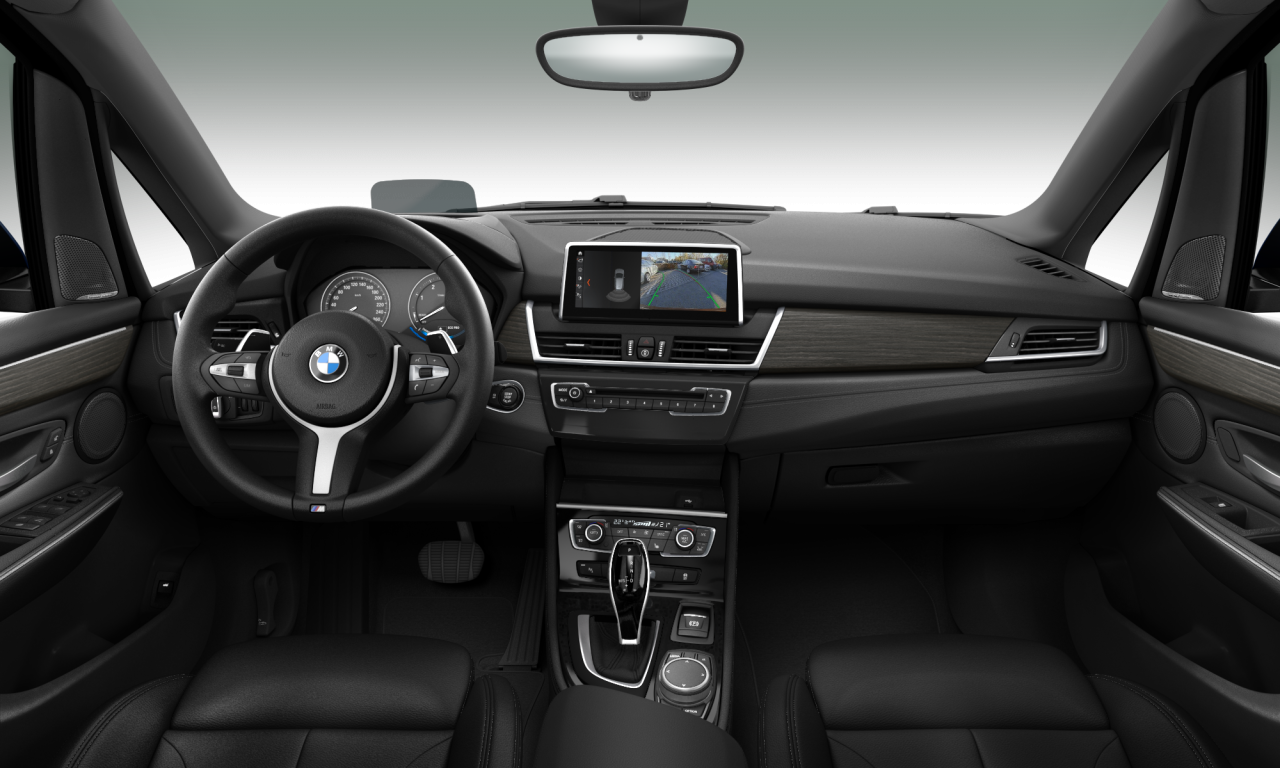 Interior of BMW 220d xDrive (F46 (MUE)), VIN WBA6X51020EN02266
