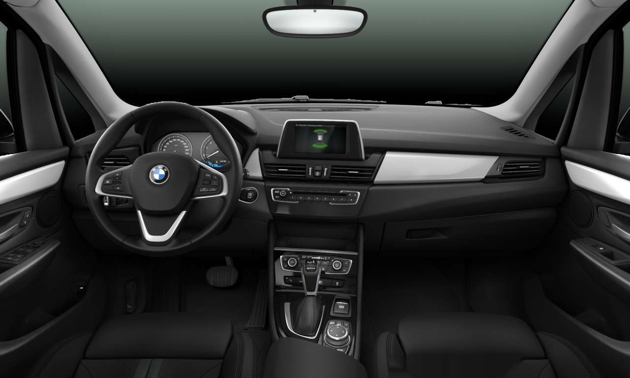 Interior of 2018 BMW 225xe iPerformance (F45 (MUE)), VIN WBA6Y31070VF95239