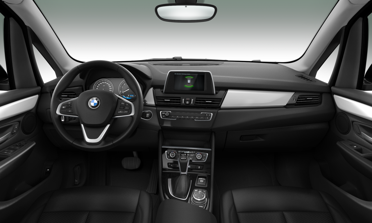 Interior of BMW 225xe iPerformance (F45 (MUE)), VIN WBA6Y31090VG23686