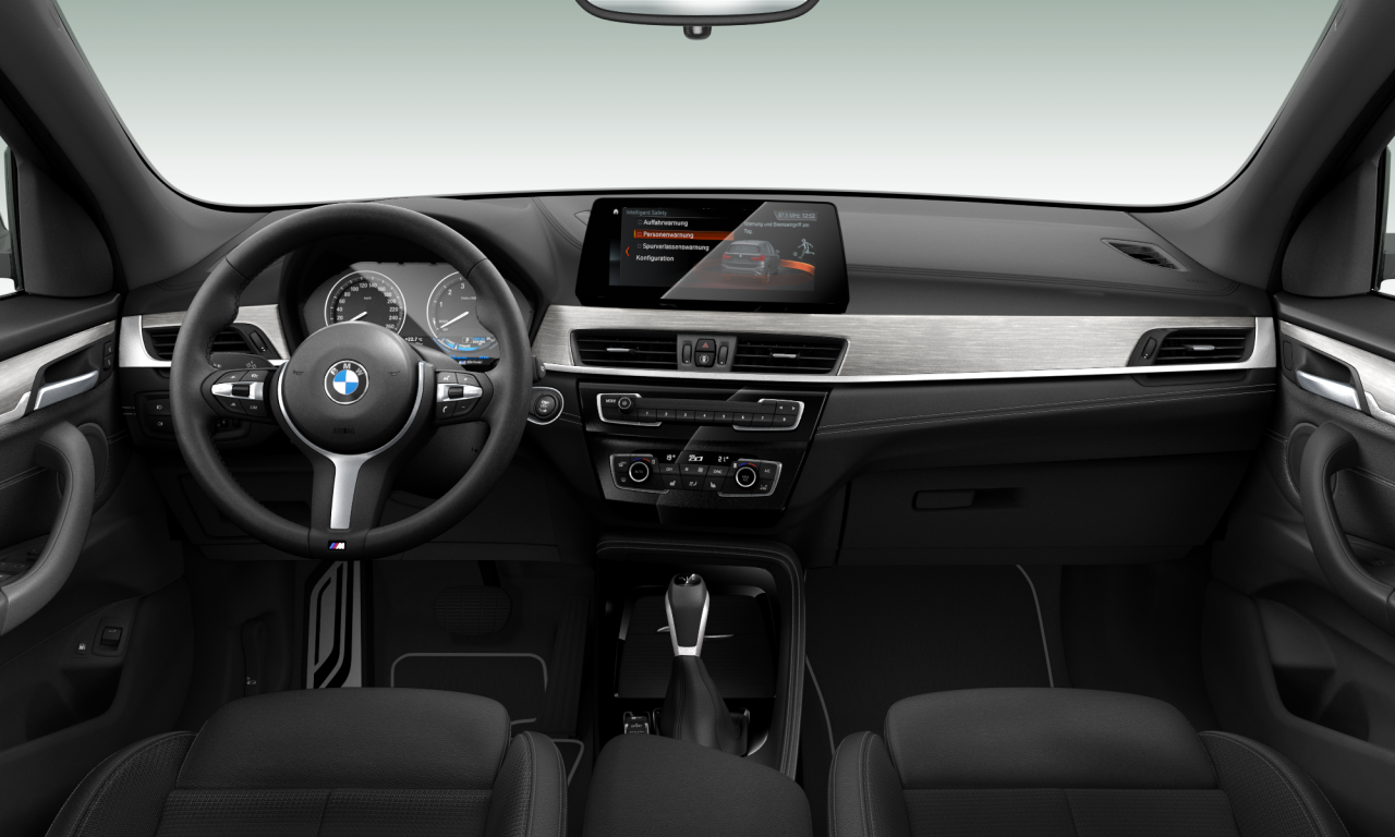 Interior of 2021 BMW X1 xDrive25e (F48 (MUE)), VIN WBA71AB0005U30044