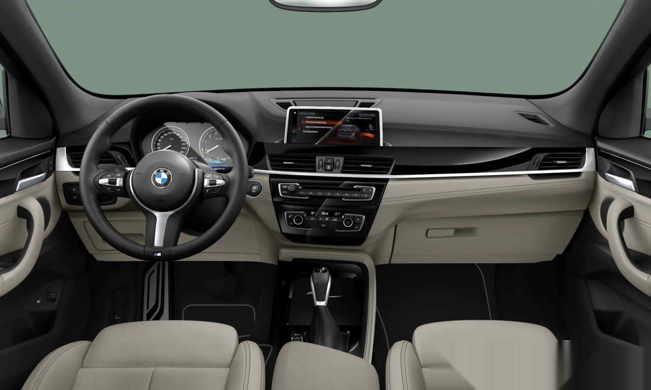 Interior of 2021 BMW X1 xDrive25e (F48 (MUE)), VIN WBA71AB0905T86898