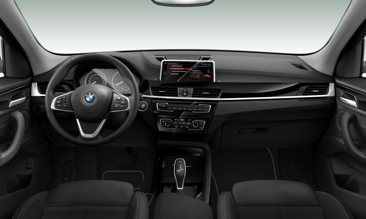 Interior of 2020 BMW X1 sDrive20d (F48 (MUE)), VIN WBA71AD0605S99182