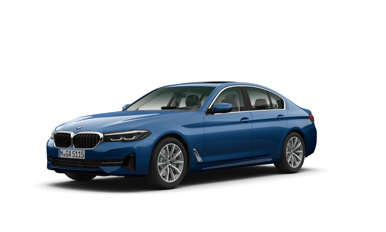 Exterior of 2021 BMW 520i (G30 (MUE)), VIN WBA71AG04NCJ34391