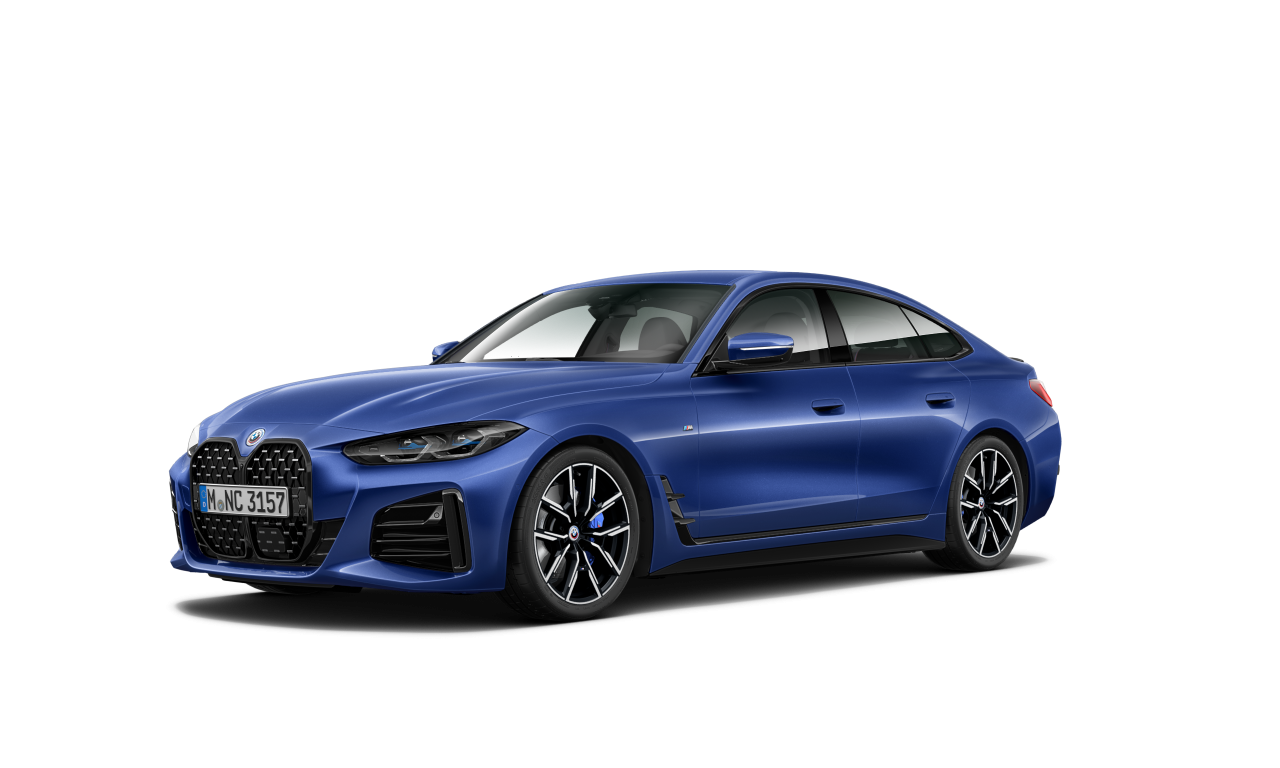 Exterior of 2022 BMW 430i xDrive (G26), VIN WBA71AV030FM76070