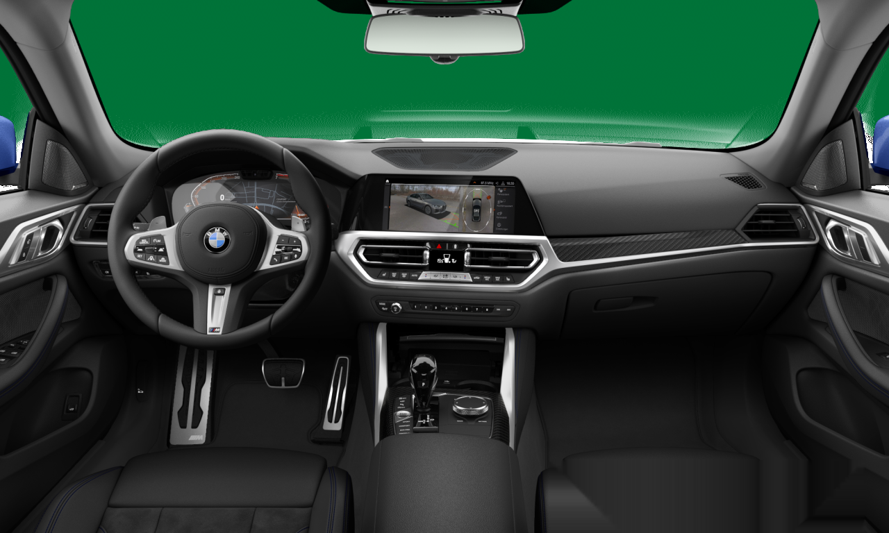 Interior of 2022 BMW 430i xDrive (G26), VIN WBA71AV030FM76070
