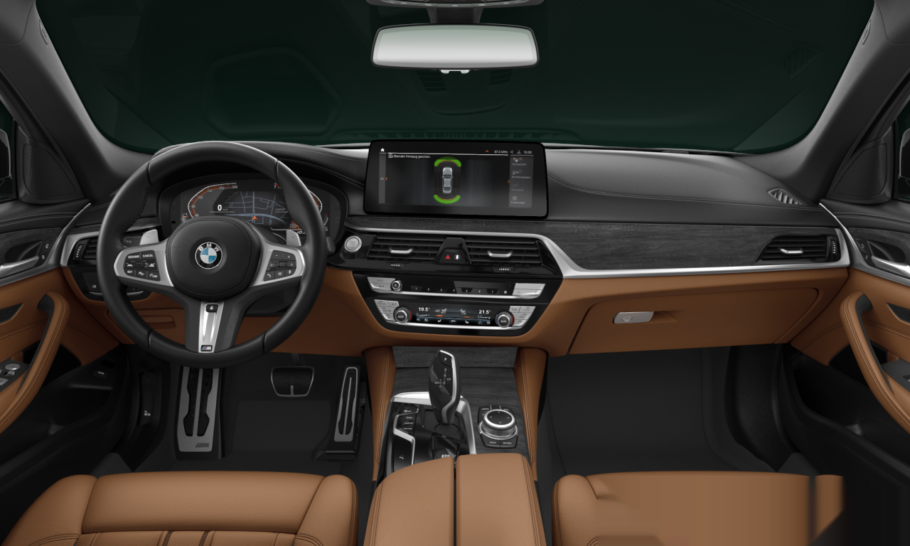 Interior of BMW 540i xDrive (G30 (MUE)), VIN WBA71BJ010WX68456