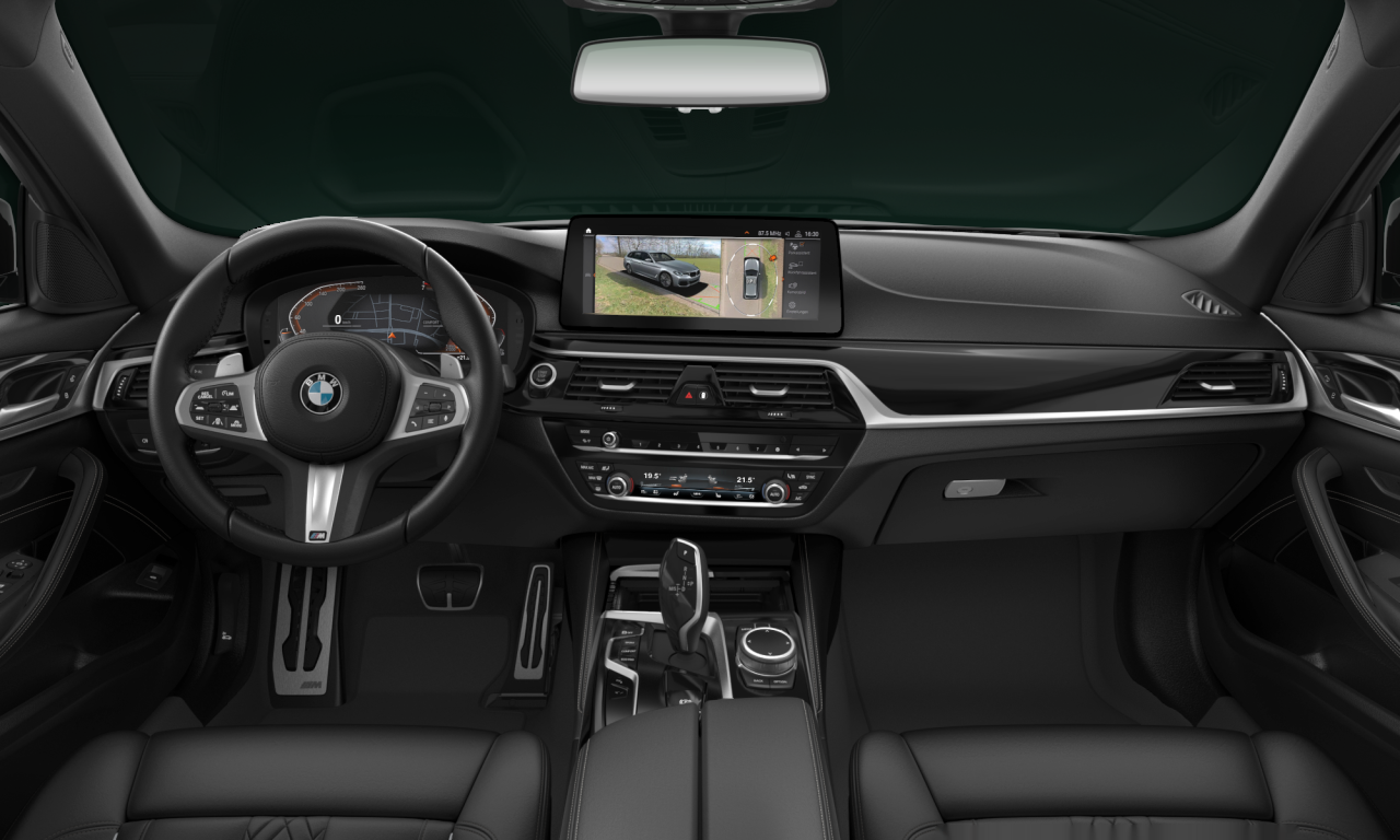 Interior of BMW 540i xDrive (G31 (MUE)), VIN WBA71BM020CM73167