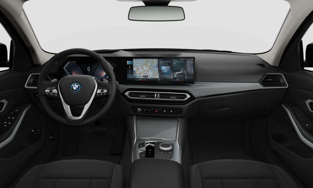 Interior of 2022 BMW 330e xDrive (G21 (MUE)), VIN WBA71CY060FN26600