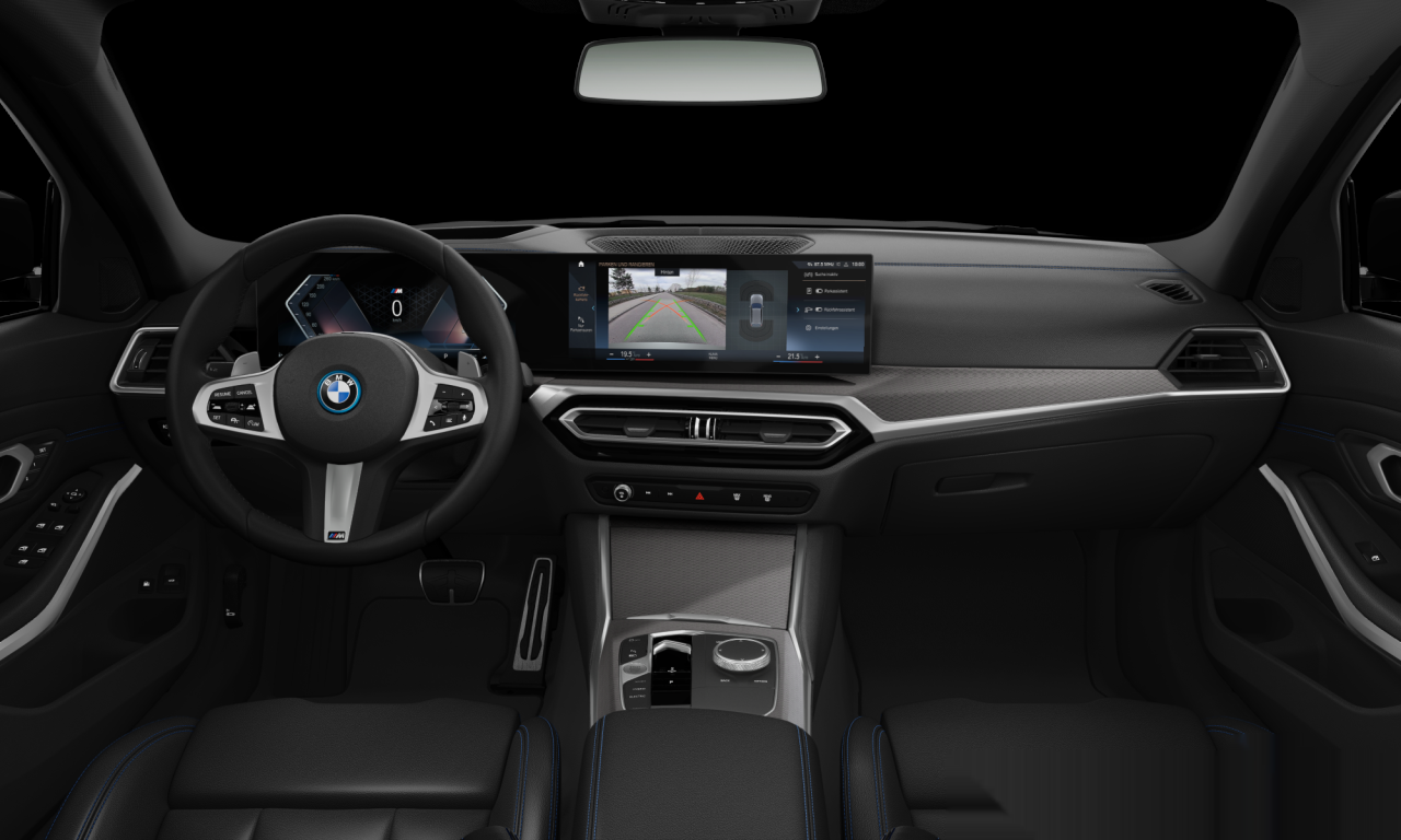 Interior of 2023 BMW 330e xDrive (G21 (MUE)), VIN WBA71CY080FR62686