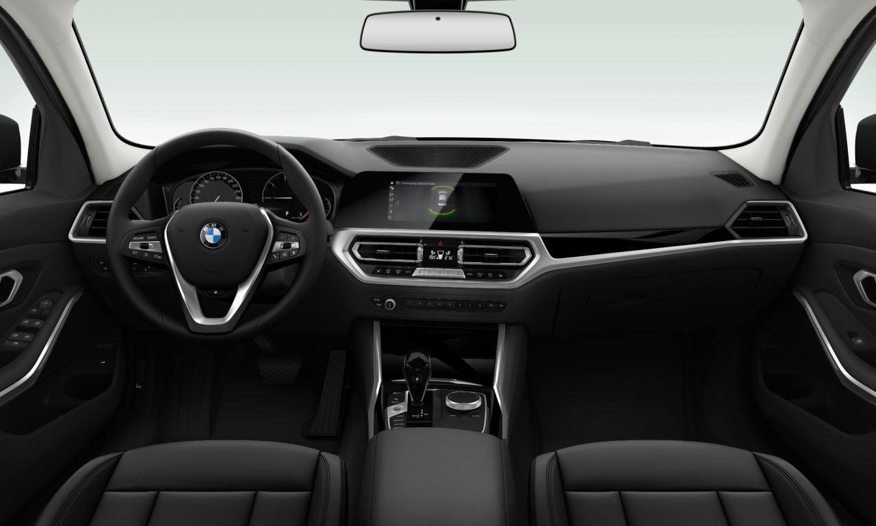 Interior of 2020 BMW 318i (G20), VIN WBA71DY000FK03326