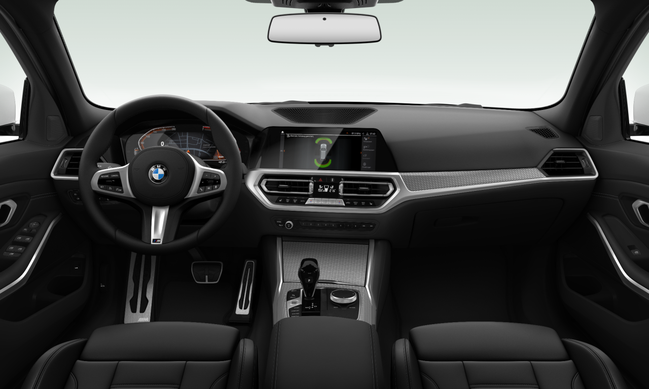Interior of BMW 318i (G21), VIN WBA71DZ0X0FM12197