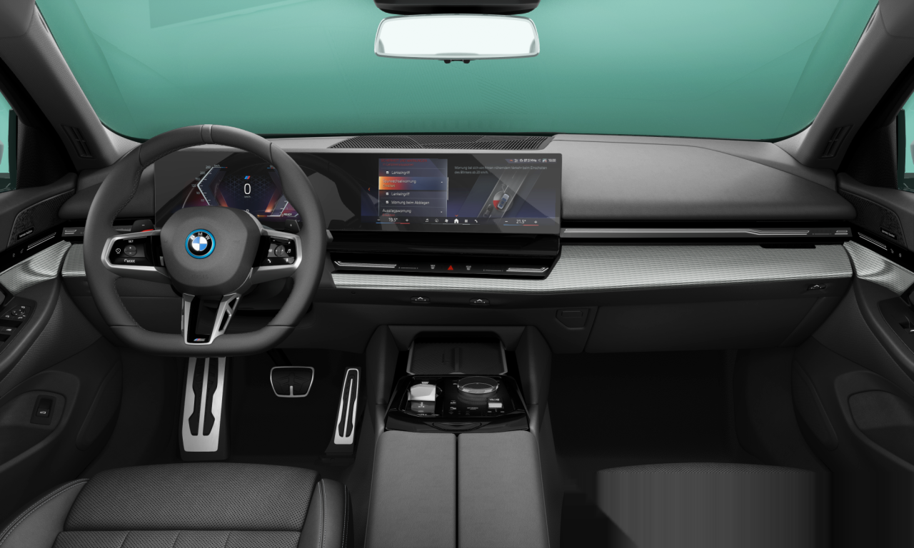 Interior of BMW 530e (G60), VIN WBA71FJ090CS73575