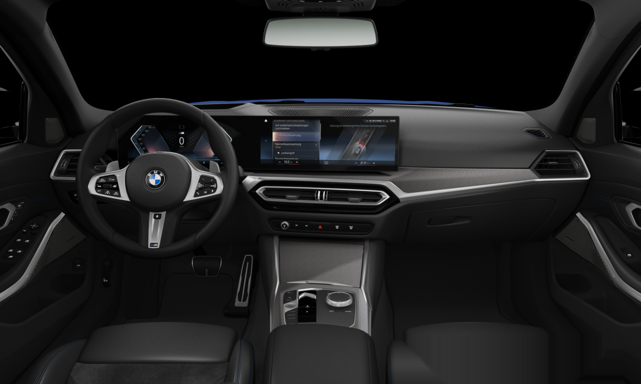Interior of 2023 BMW 330i xDrive (G21 (MUE)), VIN WBA71FY0X0FS16256