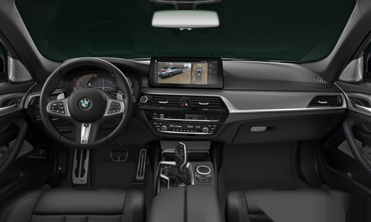 Interior of BMW 520i (G30 (MUE)), VIN WBA72AG050CE95914