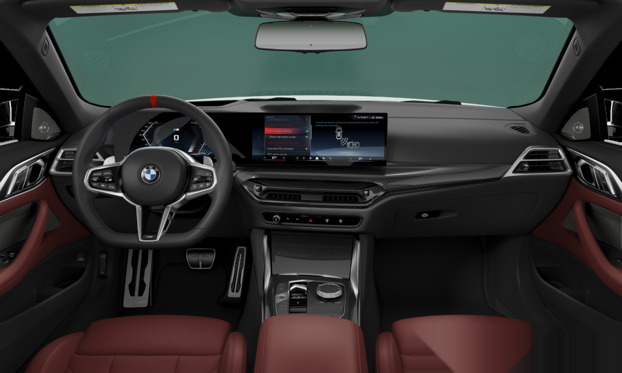 Interior of BMW M440i xDrive (G23 (MUE)), VIN WBA73DB01VCY04403