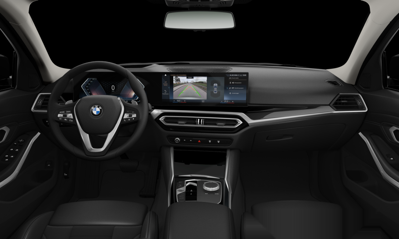 Interior of 2023 BMW 320i xDrive (G20 (MUE)), VIN WBA78FF0108D75107
