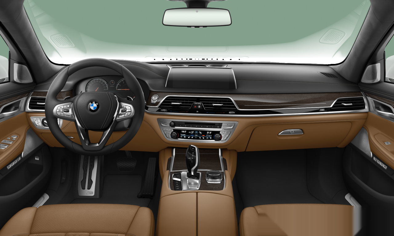 Interior of 2015 BMW 750i xDrive (G11), VIN WBA7B0C57GG526821