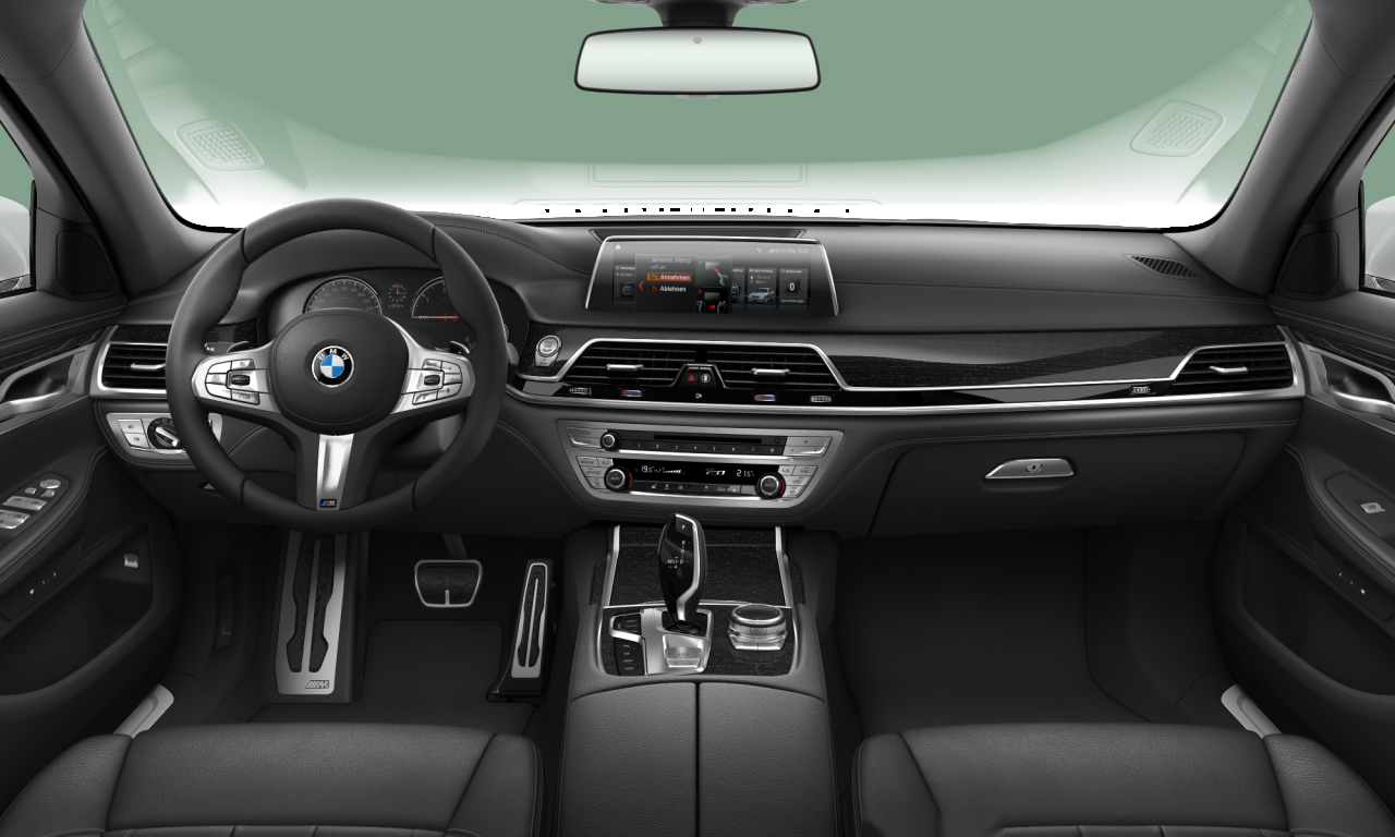 Interior of BMW 730d xDrive (G11), VIN WBA7C41020BR92171