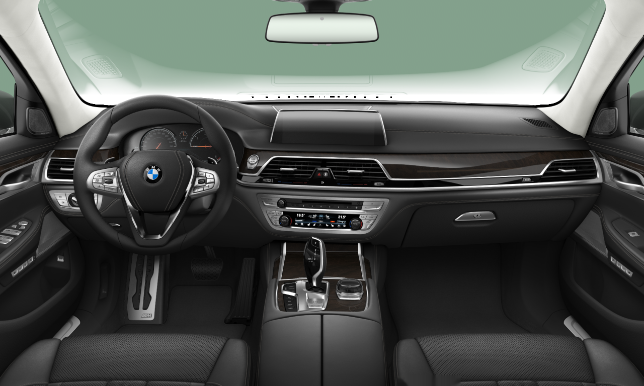 Interior of BMW 730d xDrive (G11), VIN WBA7C41070G641419