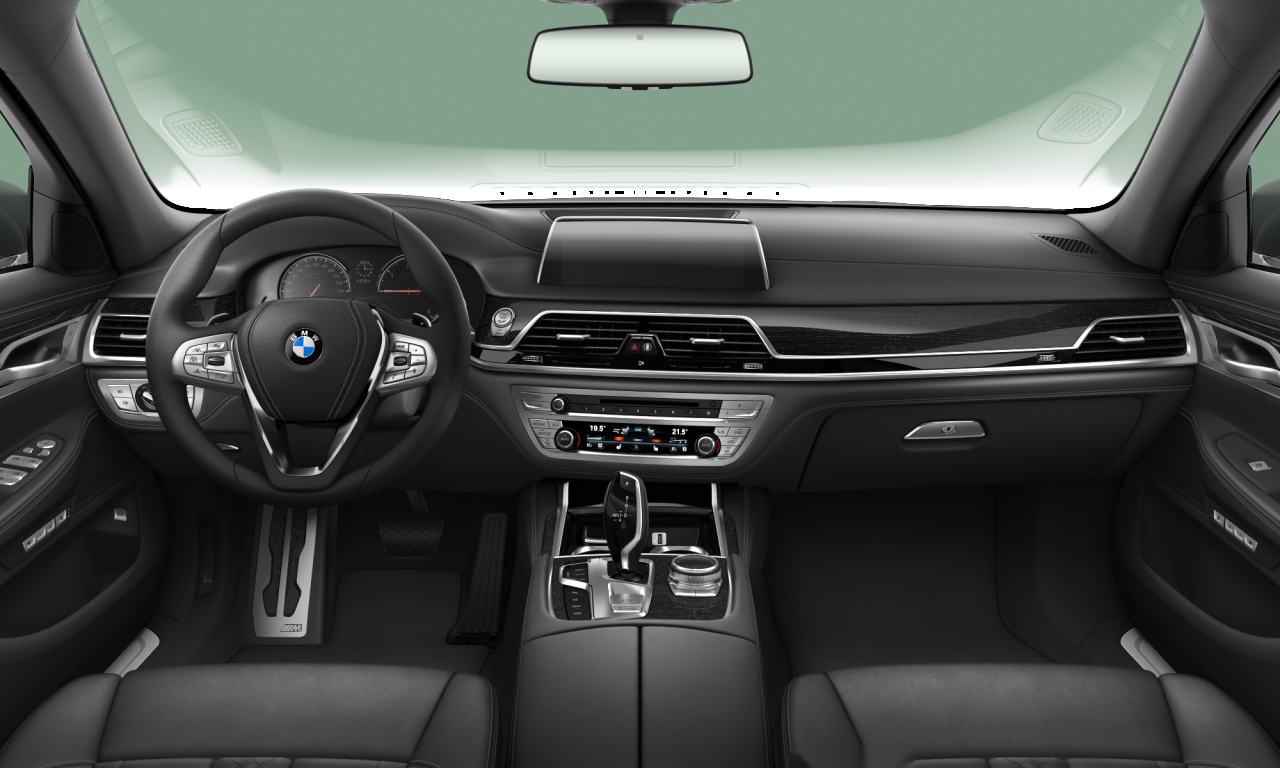 Interior of 2016 BMW 730d xDrive (G11), VIN WBA7C410X0G526491
