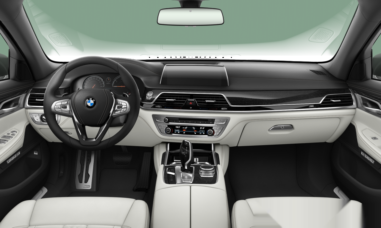 Interior of 2016 BMW 730d xDrive (G11), VIN WBA7C42090G599513