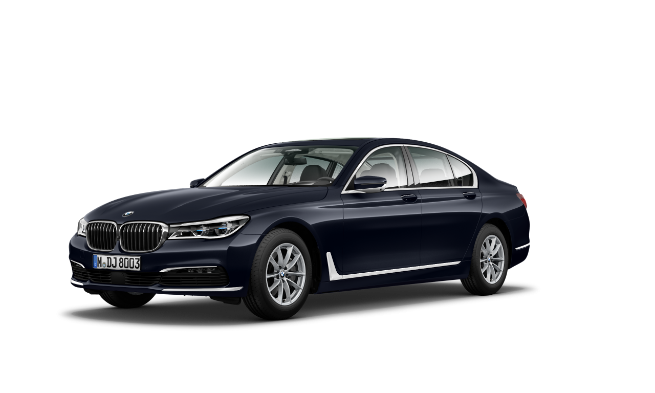 Exterior of 2016 BMW 740d xDrive (G11), VIN WBA7C61020G583201