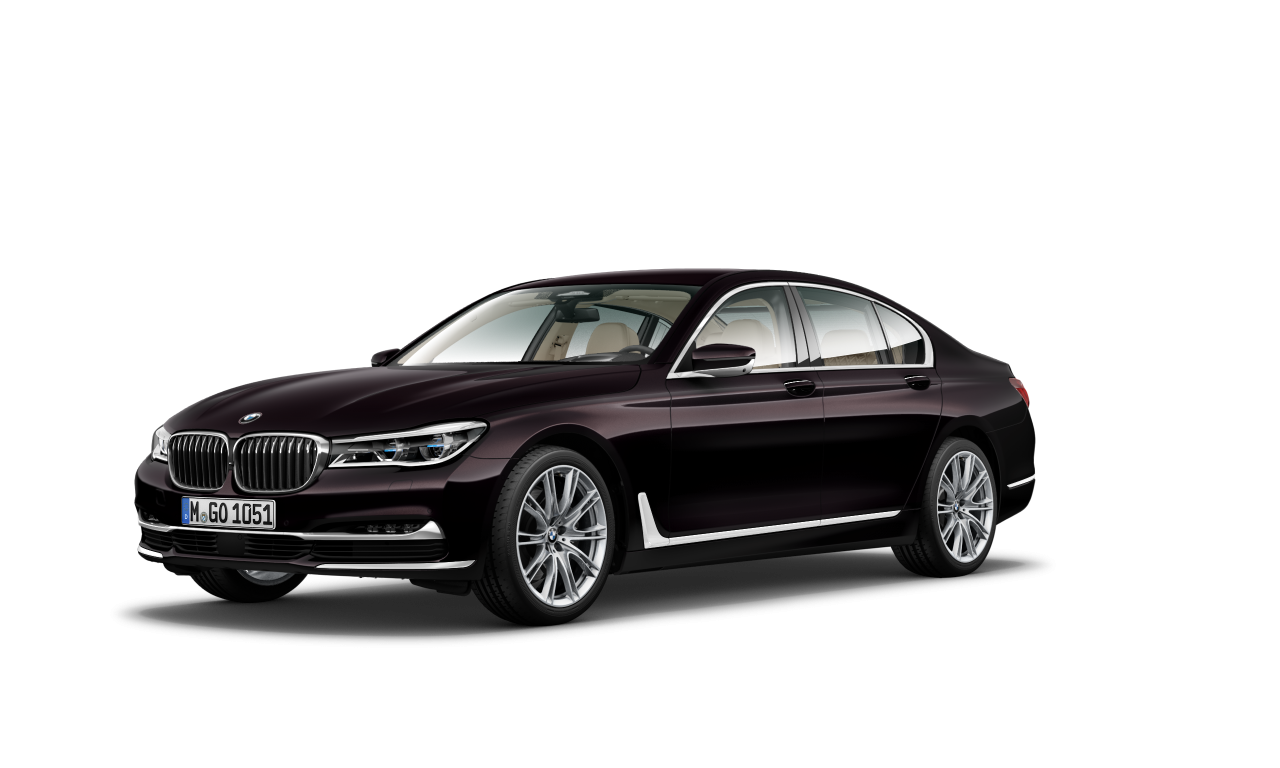Exterior of 2016 BMW 740d xDrive (G11), VIN WBA7C610X0G582135